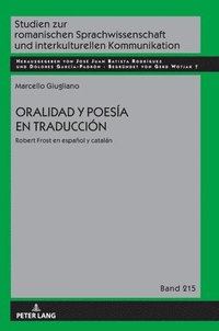 bokomslag Oralidad y poesía en traducción