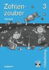 bokomslag Zahlenzauber 3. Schuljahr - Arbeitsheft mit CD-ROM