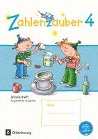 bokomslag Zahlenzauber 4. Schuljahr - Allgemeine Ausgabe - Arbeitsheft