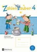 bokomslag Zahlenzauber 4. Schuljahr - Allgemeine Ausgabe - Arbeitsheft