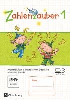 bokomslag Zahlenzauber 1. Schuljahr. Arbeitsheft mit interaktiven Übungen auf scook.de. Allgemeine Ausgabe