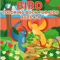 bokomslag Bird Coloring Book for Kids Ages 4-8