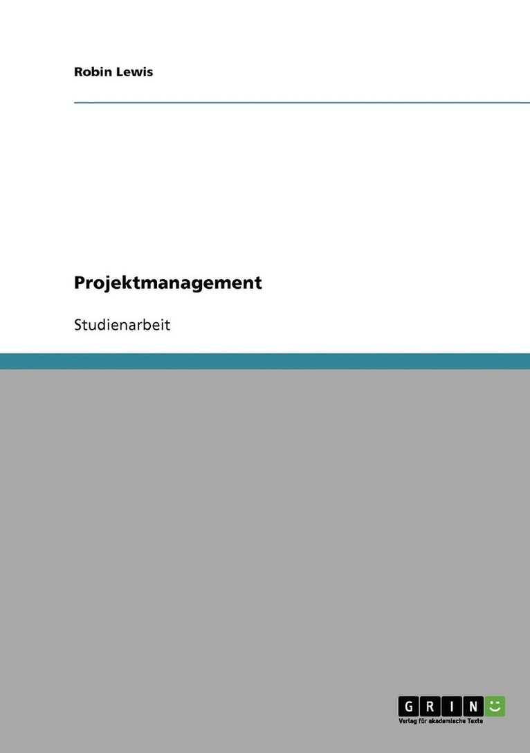 Projektmanagement 1