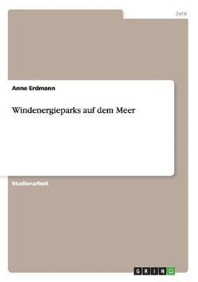 Windenergieparks Auf Dem Meer 1