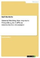 bokomslag Financial Modeling