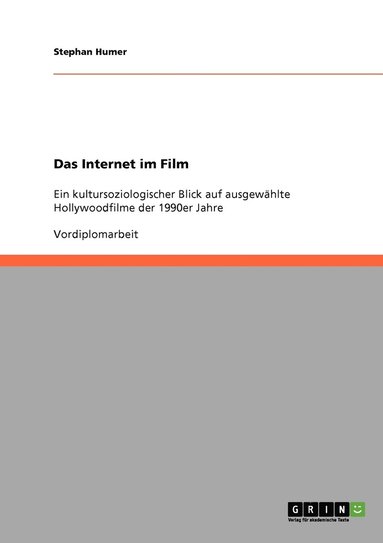 bokomslag Das Internet im Film