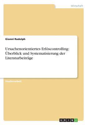 Ursachenorientiertes Erlscontrolling 1