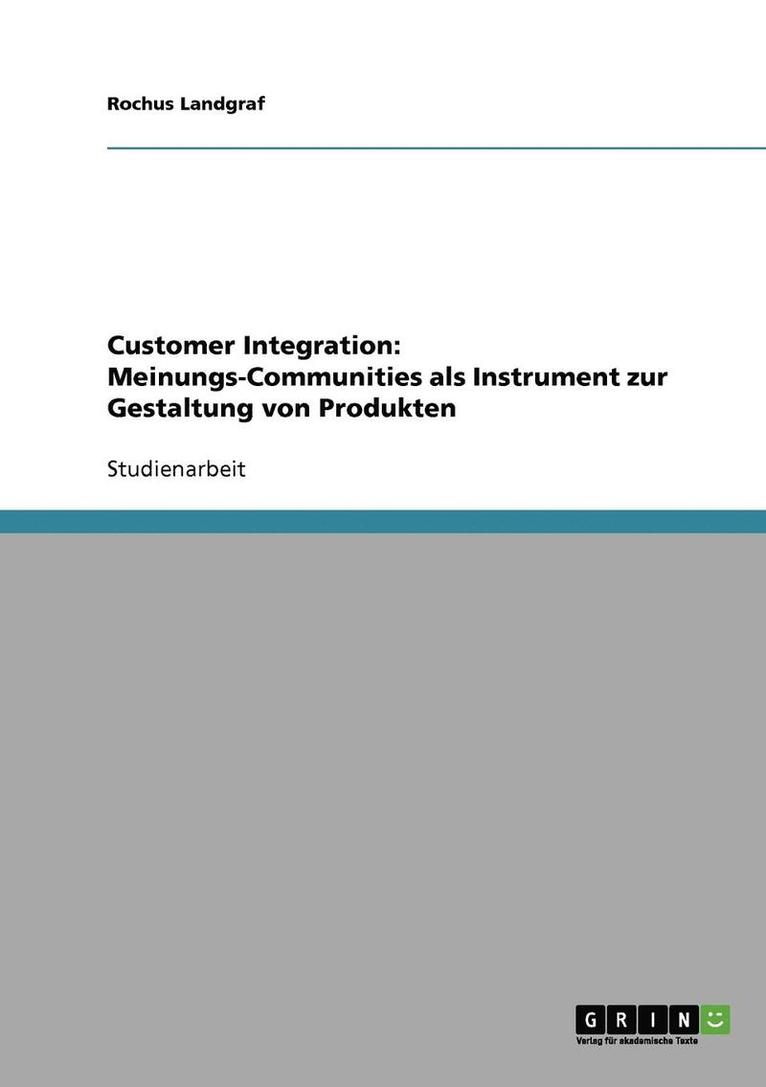 Customer Integration