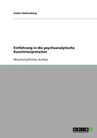 bokomslag Einfuhrung in Die Psychoanalytische Kunstinterpretation