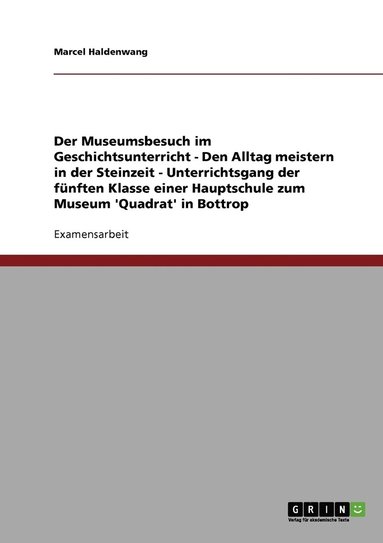 bokomslag Der Museumsbesuch im Geschichtsunterricht