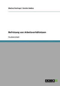 bokomslag Befristung von Arbeitsverhältnissen