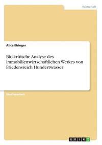 bokomslag Bio-Kritische Analyse Des Immobilienwirt