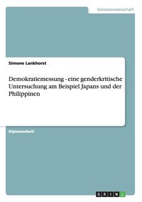 bokomslag Demokratiemessung - Eine Genderkritische
