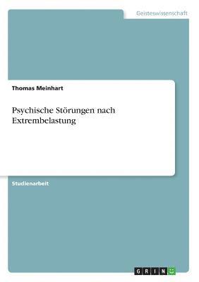 bokomslag Psychische Storungen Nach Extrembelastung