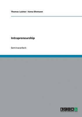 bokomslag Intrapreneurship