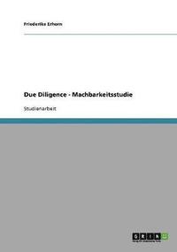 bokomslag Due Diligence - Machbarkeitsstudie