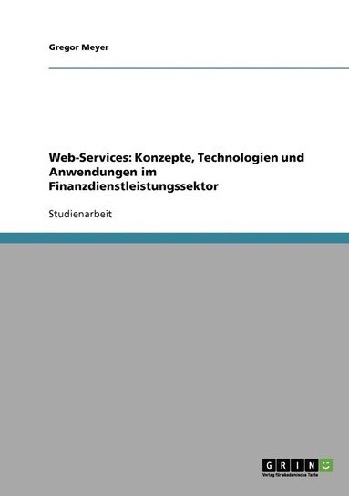 bokomslag Web-Services
