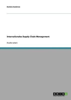 bokomslag Internationales Supply Chain Management