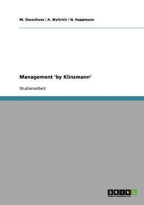 Management 'by Klinsmann' 1