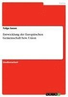 bokomslag Entwicklung Der Europaischen Gemeinschaft Bzw. Union