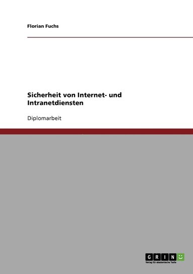 bokomslag Sicherheit von Internet- und Intranetdiensten