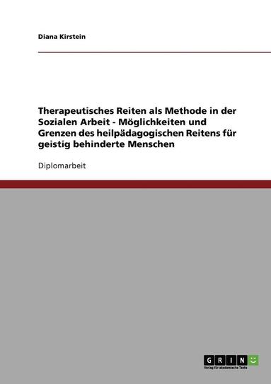 bokomslag Therapeutisches Reiten in Der Sozialen Arbeit