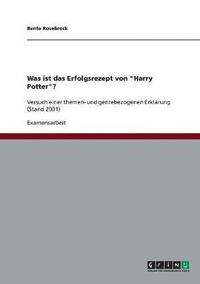 bokomslag Was ist das Erfolgsrezept von "Harry Potter"?