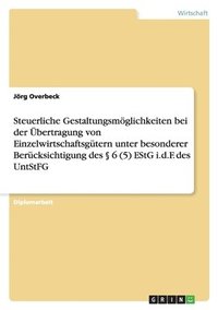 bokomslag Steuerliche Gestaltungsmglichkeiten bei der bertragung von Einzelwirtschaftsgtern unter besonderer Bercksichtigung des  6 (5) EStG i.d.F. des UntStFG