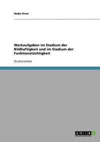 bokomslag Werkaufgaben im Stadium der Bildhaftigkeit und im Stadium der Funktionstüchtigkeit