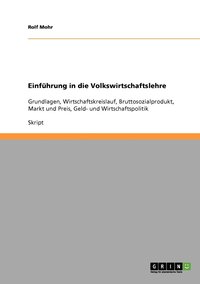 bokomslag Einführung in die Volkswirtschaftslehre