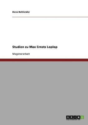bokomslag Studien zu Max Ernsts Loplop