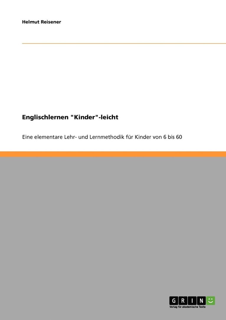 Englischlernen "Kinder"-leicht
