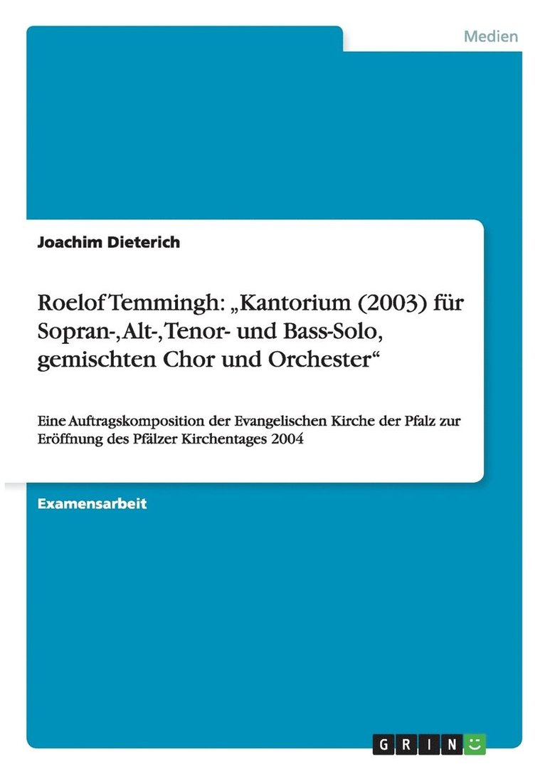 Joachim Dieterich - Roelof Temmingh, Häftad