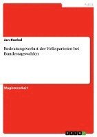 Bedeutungsverlust Der Volksparteien Bei Bundestagswahlen 1