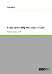 bokomslag Personaleinstellung (Unterrichtsentwurf)