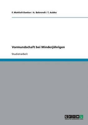 bokomslag Vormundschaft bei Minderjahrigen