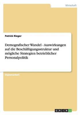 Patrick Rieger - Demografischer Wandel, Häftad