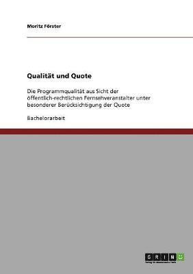 Qualitt und Quote 1