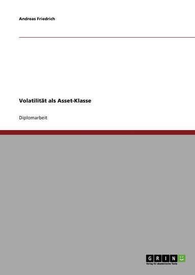 bokomslag Volatilität als Asset-Klasse