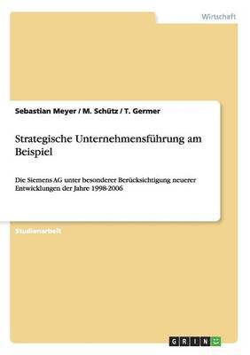 bokomslag Strategische Unternehmensfhrung am Beispiel