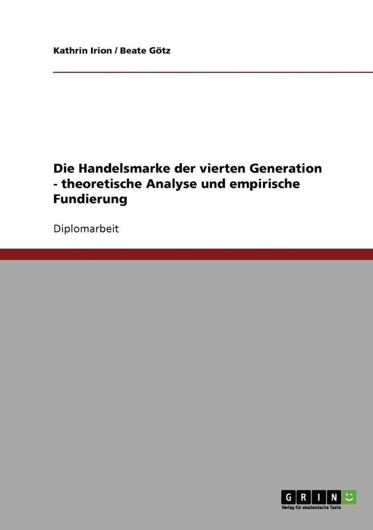 Die Handelsmarke Der Vierten Generation 1