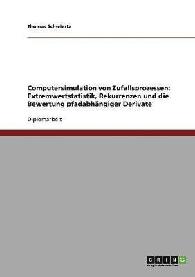 bokomslag Computersimulation Von Zufallsprozessen