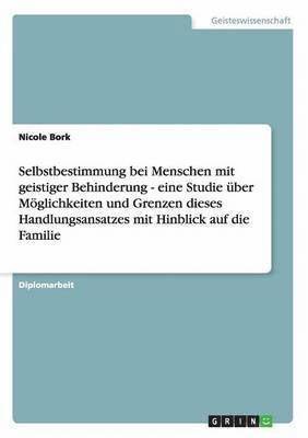 bokomslag Selbstbestimmung bei Menschen mit geistiger Behinderung