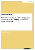 Christian Anding - Hemmnisse gegen das Online-Shopping in der Bevölkerung und Möglichkeiten zu deren Beseitigung, Häftad