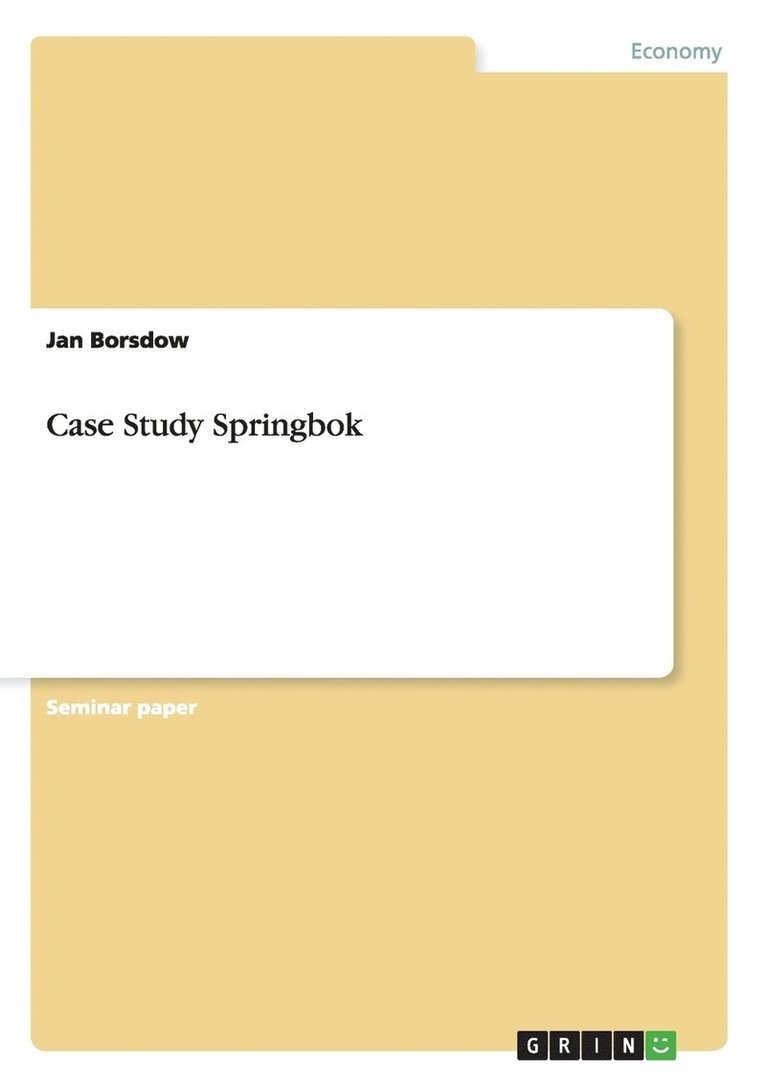Case Study Springbok 1