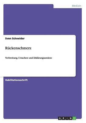 bokomslag Rückenschmerz