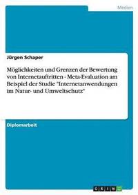 bokomslag Mglichkeiten und Grenzen der Bewertung von Internetauftritten - Meta-Evaluation am Beispiel der Studie Internetanwendungen im Natur- und Umweltschutz