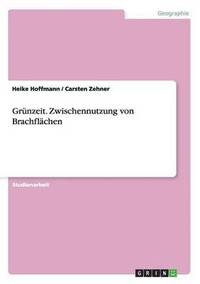 bokomslag Grunzeit. Zwischennutzung Von Brachflachen