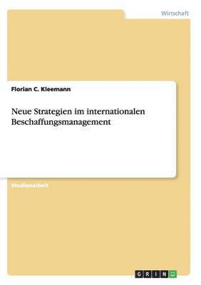 bokomslag Neue Strategien im internationalen Beschaffungsmanagement