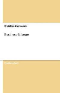 bokomslag Business-Etikette